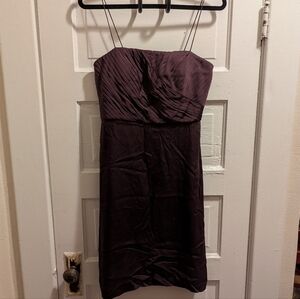 Banana Republic Purple Strapless Dress